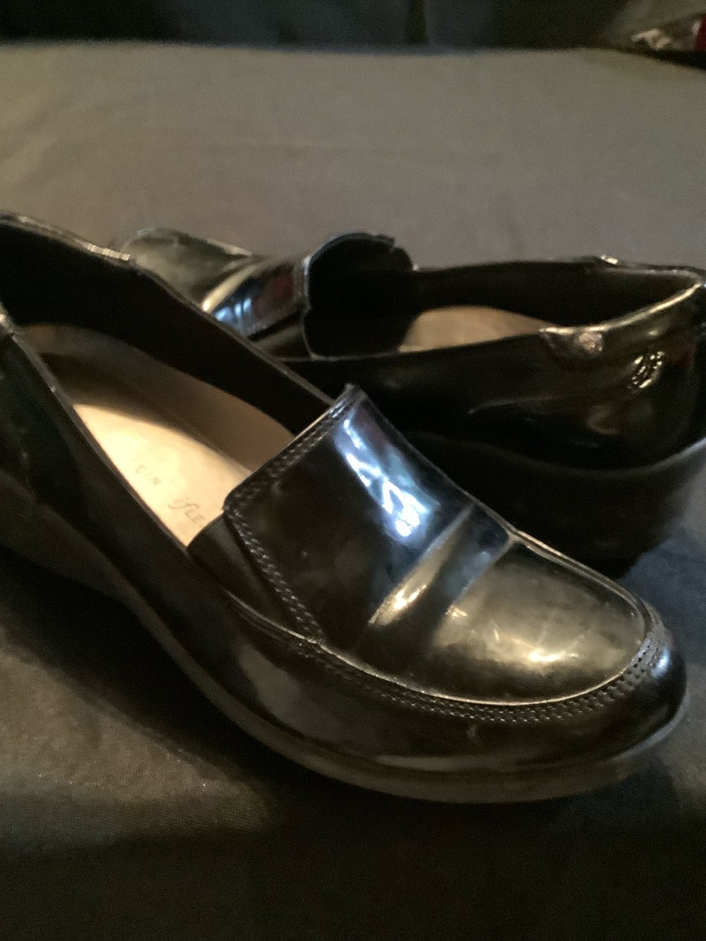ANNE KLEIN Flex Women’s Black Loafers - Classic Slip-On